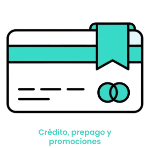 Crédito, prepago y promociones WEB · 5