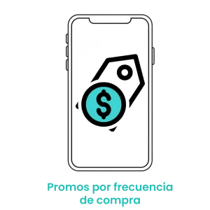 Icono de etiqueta de precio y signo de dólar, simbolizando descuentos por compras recurrentes de insumos básicos. · 3